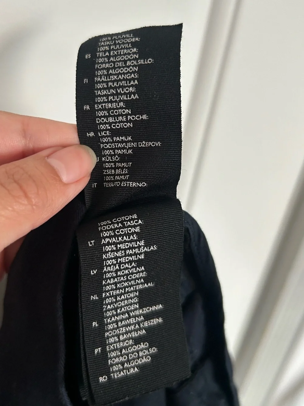 COS men black